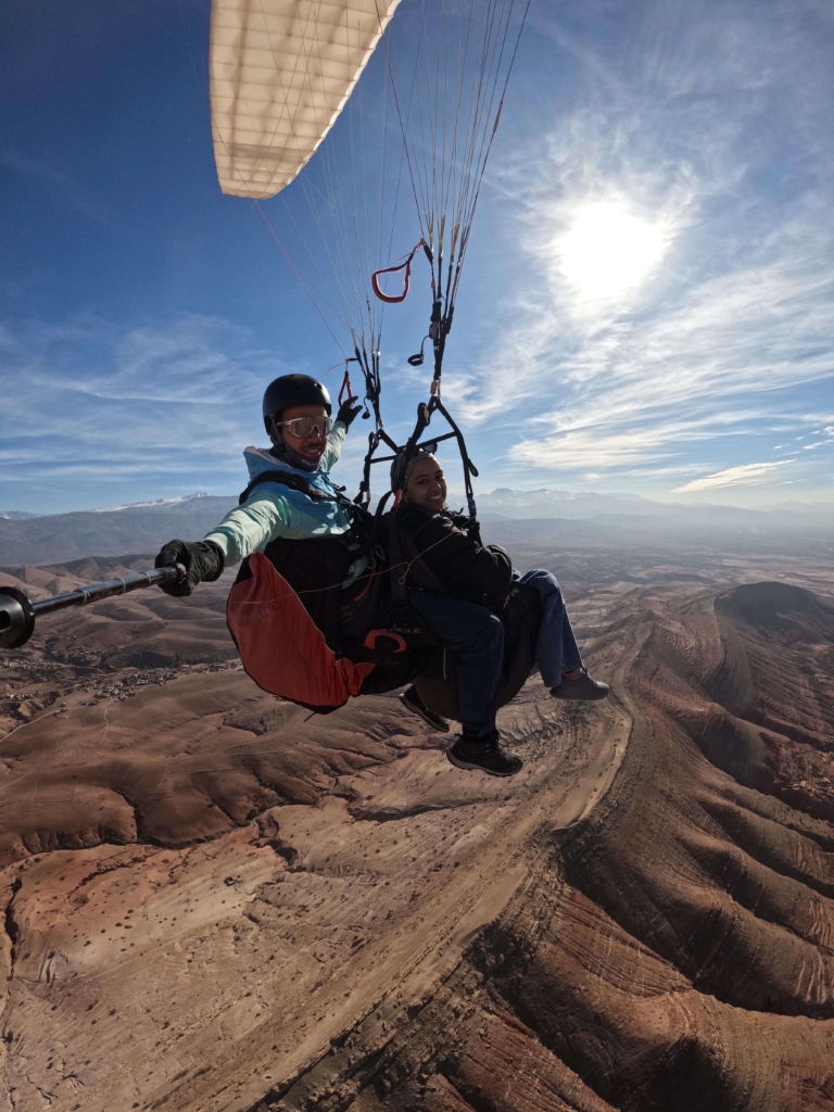vol en parapente dans l'Atlas - photo 2