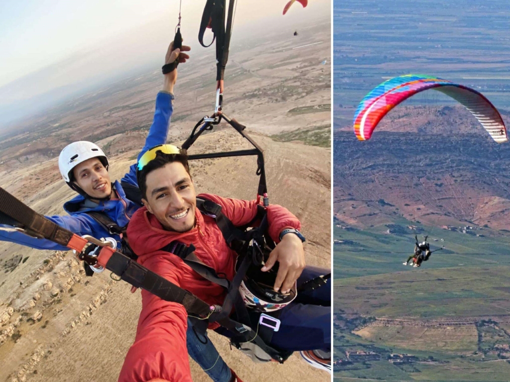 vol en parapente dans l'Atlas - photo 3